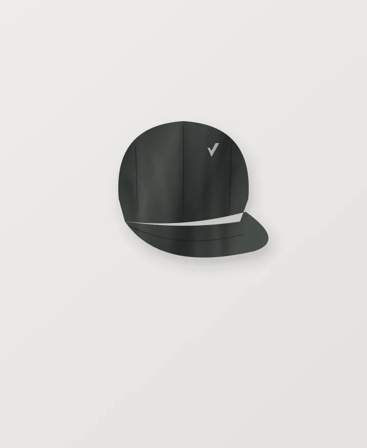 Everyday Training Cap in Graphite, original studio illustration