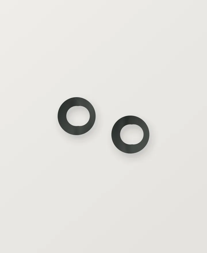 Studio Hair Tie Set in Graphite, original studio illustration